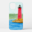 Search for lighthouse iphone cases Watercolor