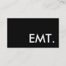 Search for first responder business cards Emt