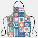 Search for scandinavian pattern aprons Cute