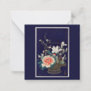 Search for flowers note cards Vintage