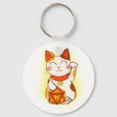 Search for maneki neko key rings Lucky charm