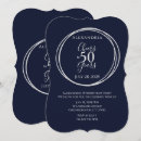 Search for cheers to 50 years invitations Elegant