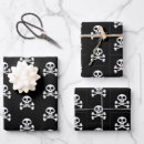 Search for skull and crossbones wrapping paper Jolly roger