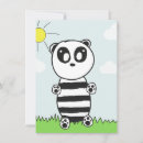 Search for cartoon panda birthday invitations Kids