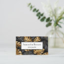 Search for tropical business cards Real estate agent