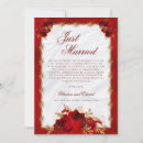 Search for classic wedding announcement cards Burgundy