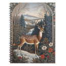Search for winter designs notebooks Deer