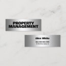 Search for property management business cards Leasing