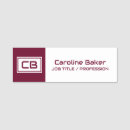 Search for large name tags Modern