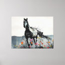 Search for black horse canvas prints Beautiful