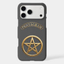 Search for occult symbols iphone cases Pentagram