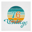 Search for 1976 birthday posters Retro