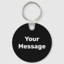 Search for plain black key rings Simple