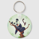Search for panda bear round key rings Animals