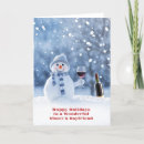 Search for humorous christmas cards Wine