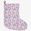 Search for unicorn christmas stockings Rainbow