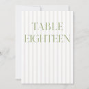 Search for 18 table cards Modern