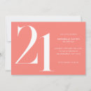 Search for 21st birthday invitations Elegant