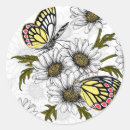 Search for white butterfly stickers Botanical