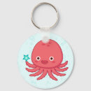 Search for cute octopus key rings Blue