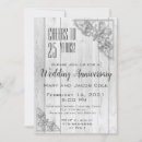 Search for silver border invitations White