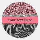 Search for zebra animal print stickers Glitter