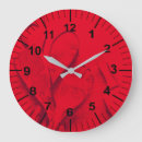 Search for red kitchen clocks Large