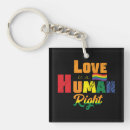 Search for human rights key rings Love is love