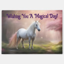 Search for unicorn magnets Unique