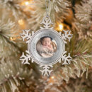 Search for pewter photo christmas tree decorations Classic