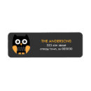 Search for funny owl return address labels Cute
