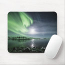 Search for arctic landscape mousepads Northern lights