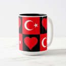Search for turkish flag mugs Turkey