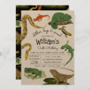 Search for amphibians invitations Lizard