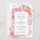 Search for fuchsia wedding invitations White