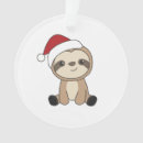 Search for sloth christmas tree decorations Children