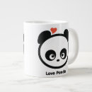 Search for lovely panda mugs Cute