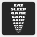 Search for eat sleep game stickers Gamer