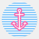 Search for cute anchor stickers Pink