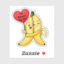 Search for cartoon banana stickers Illustration