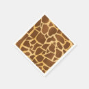 Search for giraffe print napkins 1st