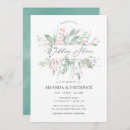 Search for greenery shower wedding invitations Watercolor