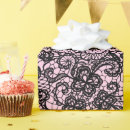 Search for black lace wrapping paper Lacy