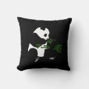 Search for giant panda cushions Black and white