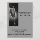 Search for funeral wake invitations Black
