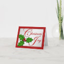 Search for leaves christmas cards Red