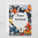 Search for butterfly art invitations Butterflies