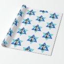 Search for jewish wrapping paper Star of david