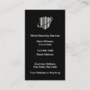 Search for shield business cards Guard