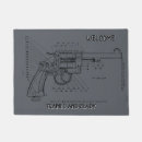 Search for gun doormats Pistol